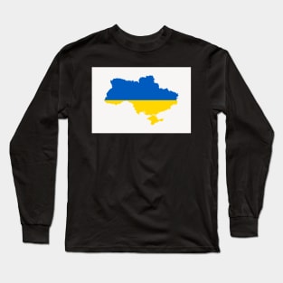 Ukraine Flag Long Sleeve T-Shirt